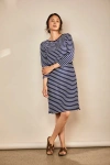 The Bshirt Womens 3/4 Sleeve Nursing Dress