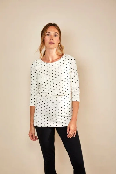 The Bshirt Womens 3/4 Sleeve Nursing Tshirt