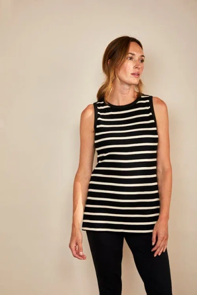 The Bshirt Rib Racer Vest In Multi
