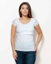 The Bshirt Womens Short Sleeve Nursing Tshirt