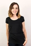 The Bshirt Womens Short Sleeve Nursing Tshirt
