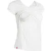 The Bshirt Women's Nursing Short Sleeve T-shirt In White In White