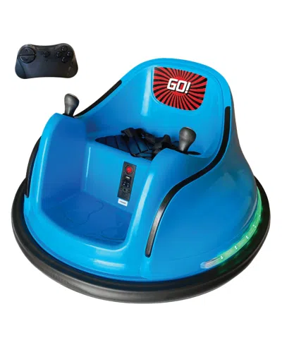 The Bubble Factory Electric Remote Control Kids Ride-on Bumper Car In Multi