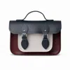 The Cambridge Satchel Co. Women's The 11 Inch Batchel -clay, Oxblood & Navy In Blue