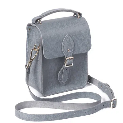 The Cambridge Satchel Co. Women's The Binocular Bag - French Grey Celtic Grain In Gray