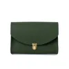 The Cambridge Satchel Co. Women's The Large Pushlock - Green In Green