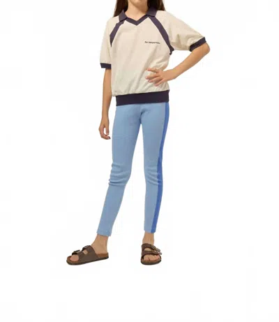 The Campamento Kids Leggings In Blue
