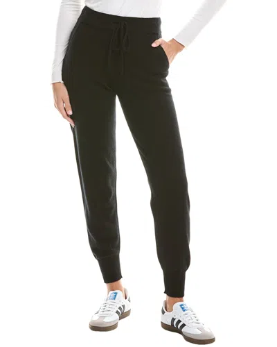 The Cashmere Project Basic Cashmere Sweatpant In Black