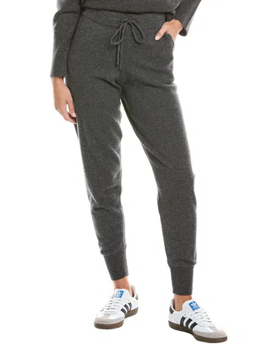 The Cashmere Project Basic Cashmere Sweatpant In Gray