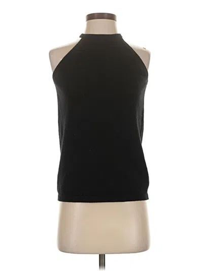 Pre-owned The Cashmere Project Cashmere Cardigan Sweater In Black