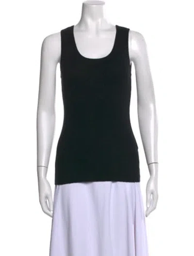 Pre-owned The Cashmere Project Cashmere Crew Neck Sweater In Black