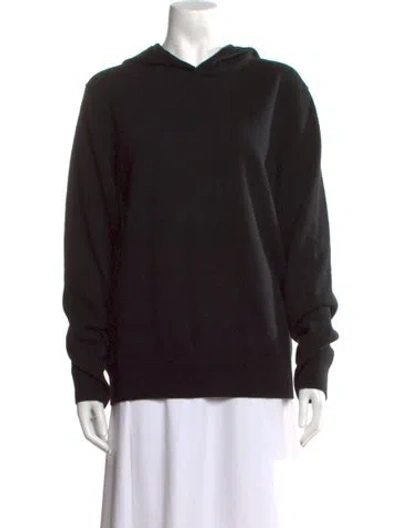 Pre-owned The Cashmere Project Cashmere Crew Neck Sweater In Black