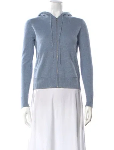 Pre-owned The Cashmere Project Cashmere Crew Neck Sweater In Blue