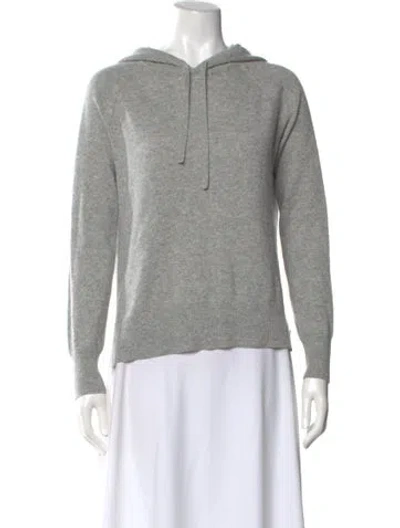 Pre-owned The Cashmere Project Cashmere Crew Neck Sweater In Gray