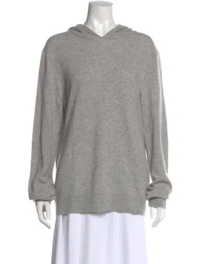 Pre-owned The Cashmere Project Cashmere Crew Neck Sweater In Gray