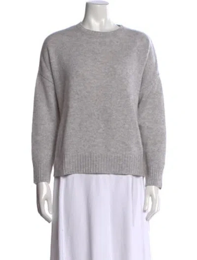 Pre-owned The Cashmere Project Cashmere Crew Neck Sweater In Grey
