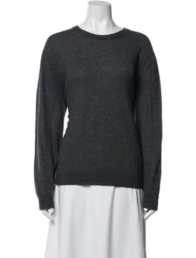 Pre-owned The Cashmere Project Cashmere Crew Neck Sweater In Grey