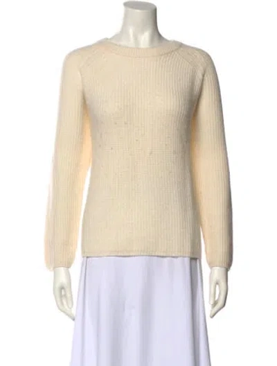 Pre-owned The Cashmere Project Cashmere Crew Neck Sweater In Neutral