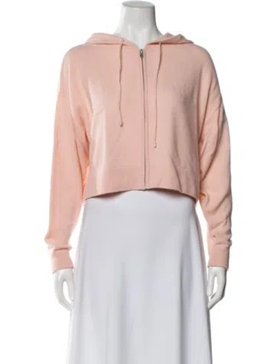 Pre-owned The Cashmere Project Cashmere Crew Neck Sweater In Pink