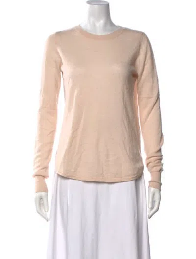 Pre-owned The Cashmere Project Cashmere Crew Neck Sweater In Pink