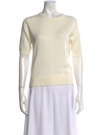 Pre-owned The Cashmere Project Cashmere Crew Neck Sweater W/ Tags In Neutrals