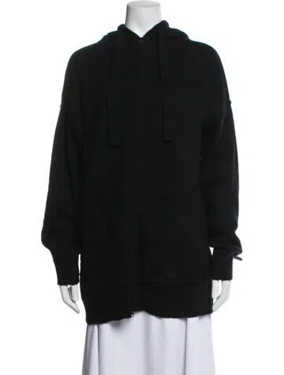 Pre-owned The Cashmere Project Cashmere Jacket In Black