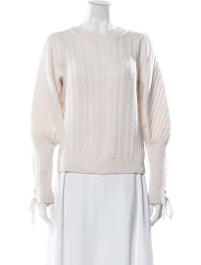 Pre-owned The Cashmere Project Cashmere Patterned Sweater In Neutrals