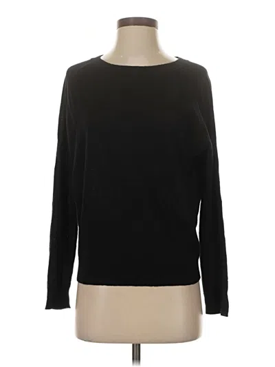 Pre-owned The Cashmere Project Cashmere Pullover Sweater In Black