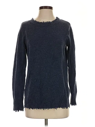 Pre-owned The Cashmere Project Cashmere Pullover Sweater In Blue