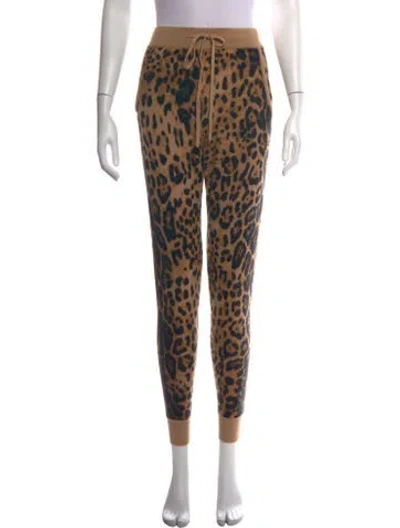 Pre-owned The Cashmere Project Cashmere Straight Leg Pants In Black