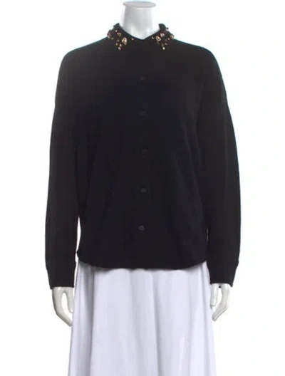 Pre-owned The Cashmere Project Cashmere Sweater In Black
