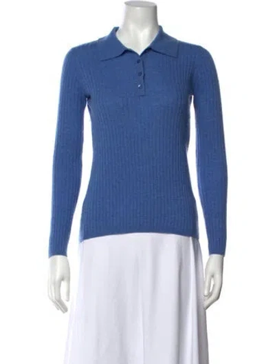 Pre-owned The Cashmere Project Cashmere Sweater In Blue