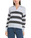 The Cashmere Project Cashmere Sweater In Gray