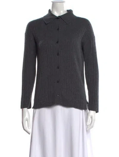 Pre-owned The Cashmere Project Cashmere Sweater In Gray