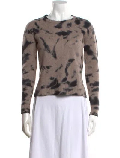 Pre-owned The Cashmere Project Cashmere Tie-dye Print Sweater In Multi