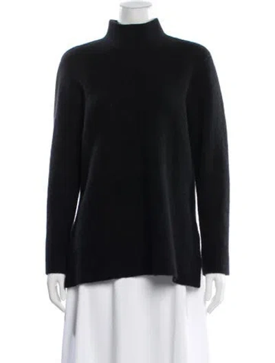 Pre-owned The Cashmere Project Cashmere Turtleneck Sweater In Black