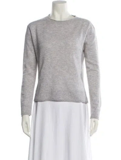Pre-owned The Cashmere Project Cashmere Turtleneck Sweater In Gray