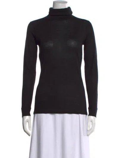 Pre-owned The Cashmere Project Cashmere Turtleneck Sweater W/ Tags In Black