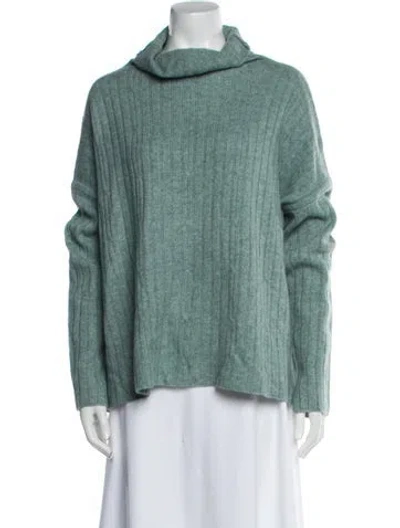 Pre-owned The Cashmere Project Cashmere Turtleneck Sweater W/ Tags In Blue