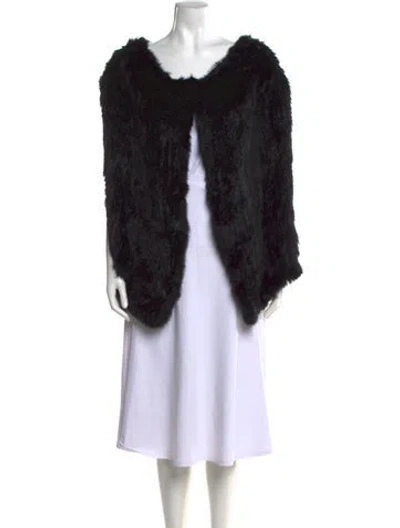 Pre-owned The Cashmere Project Cowl Neck Sweater In Black