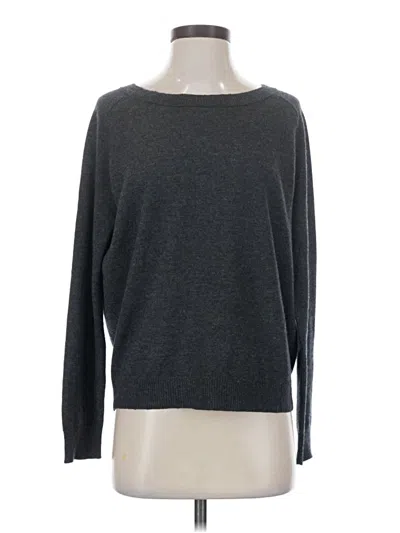 Pre-owned The Cashmere Project Long Sleeve T-shirt In Gray
