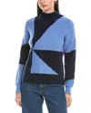 The Cashmere Project Pinwheel Cashmere Sweater In Multi