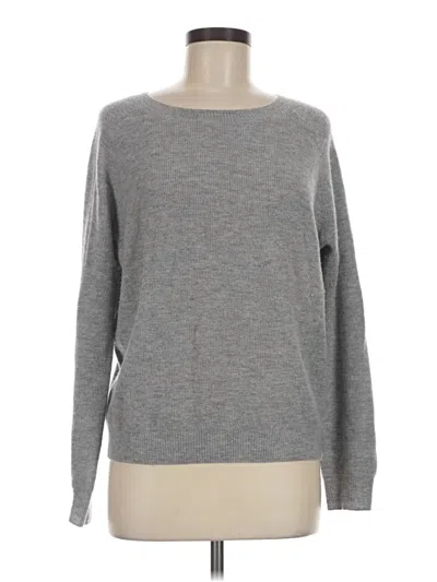 Pre-owned The Cashmere Project Pullover Sweater In Gray