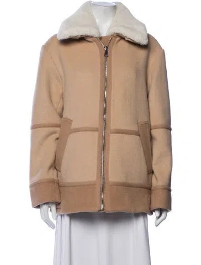 Pre-owned The Cashmere Project Wool Jacket In Neutrals