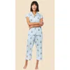The Cat's Pajamas Luxe Pima Capri Pajama Set