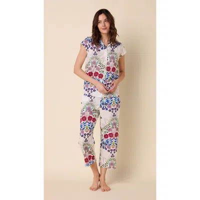 The Cat's Pajamas Luxe Pima Capri Pajama Set