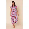The Cat's Pajamas Luxe Pima Capri Pajama Set