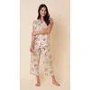 The Cat's Pajamas Luxe Pima Capri Pajama Set