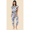 The Cat's Pajamas Luxe Pima Capri Set