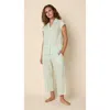 The Cat's Pajamas Luxe Pima Capri Set